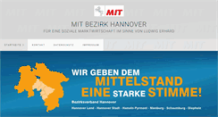 Desktop Screenshot of mit-bezirk-hannover.de