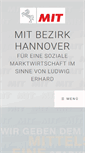 Mobile Screenshot of mit-bezirk-hannover.de